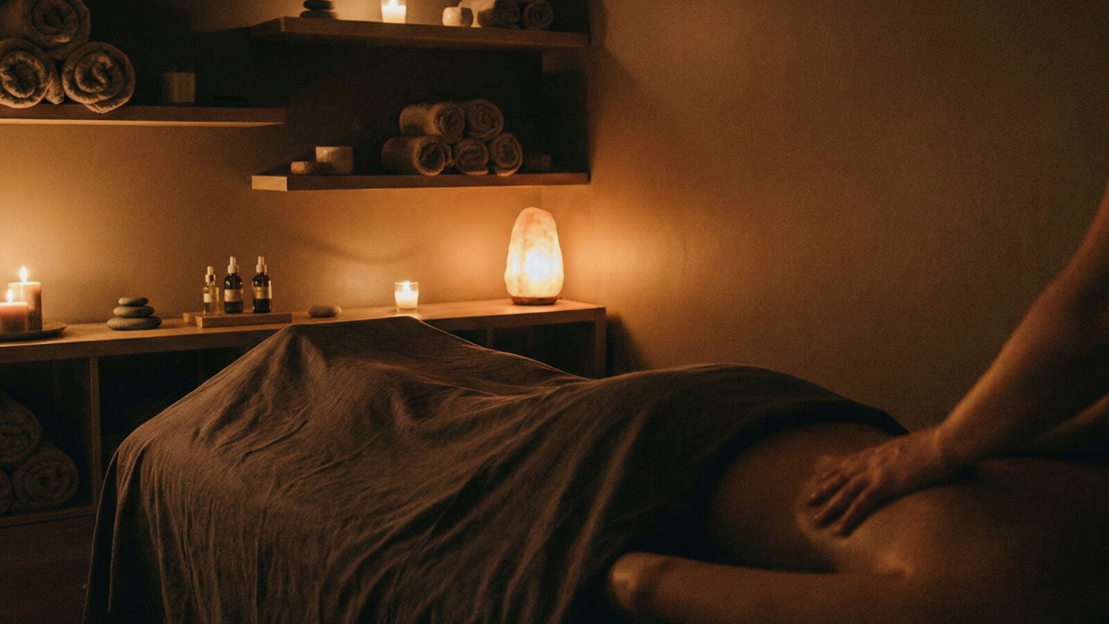 עיסוי אירוטי שהתחיל בשקט מדי